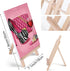 VOCHIC Paint and Sip Kit, Pre Drawn Canvas Painting Party Kit Supplies for Adults with Picture to Paint 1 Easel, 8 Acrylic Colors,3 Brush,1 Pallet...