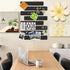 Bulletin board, Jeethemy Felt Pin Board Bar Strips, Self Adhesive Cork Boards for Walls with 35 Push Pins for Bedrooms Offices Home Decoration,8 P...