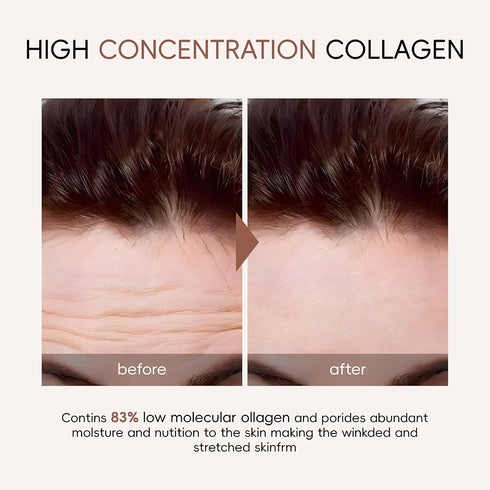 Deep Collagen Anti Wrinkle Lifting Mask, Bio-Collagen Real Deep Mask, Korean Face Mask, Bio Collagen Face Mask Overnight (5pcs)...