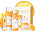 5Pcs Skincare Gift Set for Teenage Girls,Vitamin C Face Skin Care Kit With Cleanser,Toner, Face Serum,Eye Cream,Face Cream,Travel Skin Care Sets &...