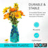 MODGY Expandable Flower Vase Plastic Decorative Modern Vases for Flowers Centerpieces Dining Table Decor Living Room Bathroom Wedding Office, Van ...