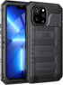 for iPhone 13 Pro Max Case Waterproof with Built-in Screen Protector Full Body Rugged Hard Silicone, Military Grade Shockproof Dustproof Protectiv...