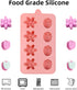 Flower Chocolate Molds 3pcs Tulip Silicone Candy Molds For Ice Cube Resin Soap Cupcake Decoration...