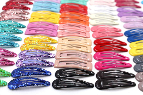 CÉLLOT 88 Pieces 2 Inch Snap Hair Clips No Slip Metal Hair Clip Barrettes for Girls Toddlers Kids Women...