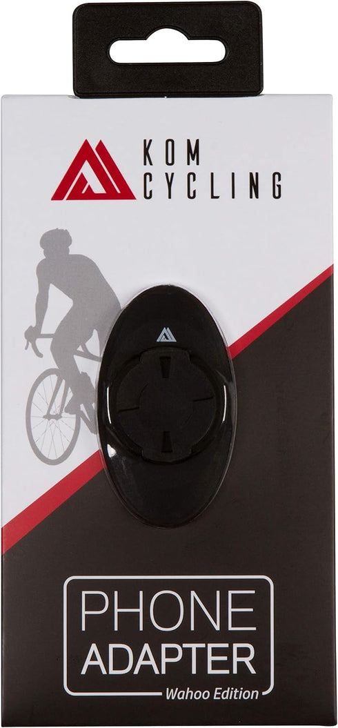 KOM Cycling Wahoo Male Adapter - Attach Your Smartphone to Any Wahoo Elemnt Bike Mount Wahoo iPhone Mount...