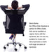 Office Chair Headrest Attachment - Neck Support for Office Chair Sponge Head Neck Rest Pillow for Ergonomic Executive Chair, 18 Inch...