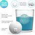 Golf Ball Ice Mold Dishwasher Safe Novelty Silicone 2 Inch Ice Sphere Maker for Sports Fans, Set of 1...