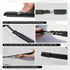 4 PCS Car Boneless Wiper Blade Strip, Frameless Windshield Wiper Blade Replenishment Replacement Silicone Strip, Universal Car Auxiliary Cleaning ...