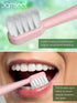 Pink*2Pcs, Travel Essentials Electric Toothbrush Lasting for 90 Days Sonic Electric Travel Size Toiletries Waterproof Portable Mini Design for Dai...