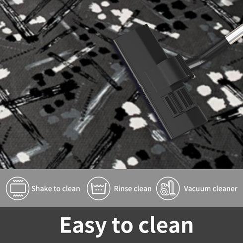 Ultra-Thin Indoor Doormat?Non-Slip and Waterproof Doormat? Low Pile 0.1 inch Doormat?Easy to Clean?Entrance Doormat That can be Cut at Will (Orang...