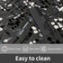 Ultra-Thin Indoor Doormat?Non-Slip and Waterproof Doormat? Low Pile 0.1 inch Doormat?Easy to Clean?Entrance Doormat That can be Cut at Will (Orang...