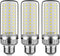 25W LED Light Bulb, 200 Watt Equivalent?E26 LED Lamp 2500 Lumens Daylight-White 6000K,Non-Dimmable (3-Pack...