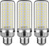 25W LED Light Bulb, 200 Watt Equivalent?E26 LED Lamp 2500 Lumens Daylight-White 6000K,Non-Dimmable (3-Pack...
