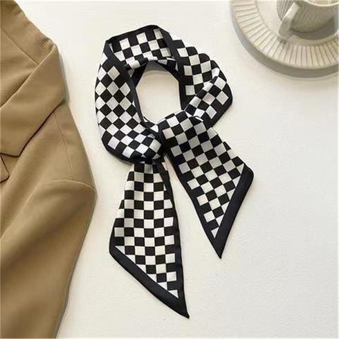 4 Pack Purse Scarf for Bags Silk Head Scarf for Hair Handbag Women Scarfs Band Hair Neck Scarves Fashion Gifts,10...