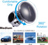 Hypersonic Auto Steering Wheel Knob, Steering Wheel Spinners, Felixable and Durable Power Handle with Bearing Fit for Cars, Trucks, Tractors, Mowe...