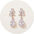 SWEETV Elegant Bridal Wedding Earrings for Brides, Bridesmaids, Cubic Zirconia Teardrop Dangle Earrings for Women Formal Jewelry...