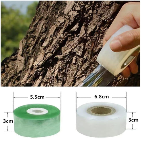 SUCA Grafting Tape Grafting Tool Buddy Tape Grafting Plant Grafting Tape,2 Color 4PCSwith Various Elasticity (tape4pcs)...