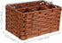 Cutlery Storage Basket Rattan Cutlery Tray Table Trays Flatware Organizer Countertop Utensil Holder for Kitchen Counter Silverware Makeup Organise...