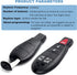 ECCPP Uncut Keyless Entry Remote Key Fob for Dodge Magnum for Jeep Commander for Chrysler M3N5WY783X (Pack of 2)...