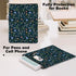 Wildflower Pattern Book Lovers Gifts Waterproof Book Sleeve Book Pouch Book Protector with Zipper and Front Pocket BookCover Case for Women Girl R...