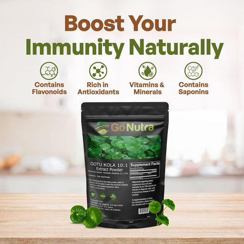 Gotu Kola 10:1 Extract Powder (8 oz), Centella Asiatica | Gluten Free and Non-GMO | Ayurvedic Herbal Supplement...