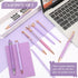 9 Pcs Ballpoint Pens Set Metal Crystal Diamond Pen Glitter Pen for Journaling Black Ink Pretty Cute Pens Fancy Pens Gifts for Women Girls Christma...