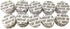 Sunscreen Flask Seals for Cruise Booze Hidden Liquor Bottles Sneak Alcohol | 100 PACK | 21mm | Fits Nearly All Secret Flasks...