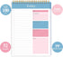 To Do List Notepad - Daily Planner Notepad Undated 52 Sheets Tear Off, 6.5" x 9.8" Checklist Productivity Organizer with Hourly Schedule for Tasks...