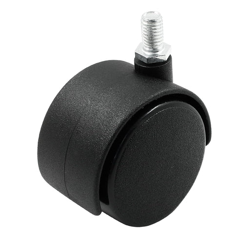 4 Pack 2 Inch Caster Wheel Replacement, M8 Office Chair Caster Wheel, Universal Standard Size Furniture Wheel Without Locking Braking Threaded Scr...