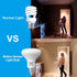 LUXON 9W BR30 Radar Motion Sensor Light Bulbs, Detector Dusk to Dawn 90W Equivalent,Smart Led Lamp Lighting,Indoor Outdoor Auto On/Off E26 Base So...