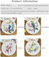 Phylisn 4 Sets Embroidery Kit for Beginners Adults,Needlepoint Starter DIY Kits with Patterns,Hoop,Color Threads,Tools,Easy Learn to Embroider wit...