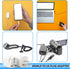 Europe to US Plug Adapter, 3 Pack UK to US Plug Adapter, India to US Plug Adapter, Universal Travel Adapter for USA, Europe Australia UK Italy to ...
