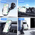 Car Phone Holder Phone Holders for Your Car Windshield Dashboard Air Vent Universal Hands Free Car Mount Phone Holder with Suction Cup Base and Te...