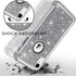 Hython Compatible with iPhone XR Case, Heavy Duty Full-Body Defender Protective Bling Glitter Sparkle Hard Shell Armor Hybrid Shockproof Silicone ...