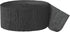 Premium Black Crepe Paper Streamer - 81 ft (1 Pc) - Perfect for Birthdays, Weddings, and Events...