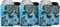 WIRESTER Can Cooler Sleeves for Soda Beer Can Drinks, 6 Pack - Ocean Sea Turtle...