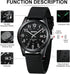 Mens Watches Analog Quartz Sports Unisex Watch 30M Waterproof Nurse Watches for Men Women Nurse Medical Professionals-Military Time with Second Ha...