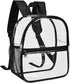 USPECLARE Clear Backpack for Stadium Approved 12×6×12, Water proof Clear Bag for Stadium Events and Concert Work Sport Event...