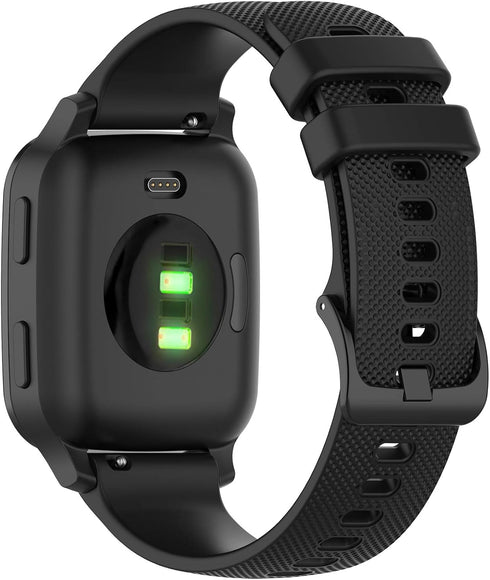 6-Pack Bands Compatible with WNH/MILOUZ/Hoowel IDW19 Watch Band for Men Women Waterproof Breathable Lightweight Silicone Wristbands for Veryfit Sm...