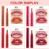 Lip Stain Pen, Velvet Matte Lip Marker, Hydrating and Waterproof Formula, Smooth Longlasting Natural Lipstick Pen Quick Drying Lip Color, 2-in-1 L...