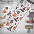 YESPURE for iPhone 14 Case,Cute Pumpkin Ghost Halloween Pattern Design,Transparent Soft TPU Anti-Yellowing Anti-Scratch Shockproof Protective Cove...