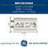 GE WH12X10462 Genuine OEM Capacitor for GE Washing Machines...