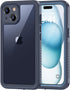 Lanhiem for iPhone 15 Case, IP68 Waterproof Dustproof Shockproof Cases with Built-in Screen Protector, 360 Full Body Protective Heavy Duty Rugged ...