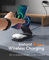 3-in-1 Wireless Charging Station for iPhone 15/14/13/Plus/Pro/Pro Max/12 & AirPods 3/2/Pro & Apple Watch & Mag-Safe Case, 18W Foldable Fast Magnet...