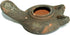 Holy Land Market Antique Crusader Two 2-Wick Clay Oil Lamp - Herodian Style Ancient Heritage...