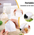 VGOODALL 50PCS Paper Bags for Lunch, Small White Paper Bags Snack Bags Lunch Bags for DIY Crafts Baby Shower Wedding Party Favors...