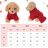 Small Dog Sweater Pet Christmas Sweater Dress for Dogs Cat Pet for Winter Christmas Holiday Breathable Ruffle Hem Design (Red, Large)...