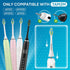 Toothbrush Replacement Heads Compatible with 7AM2M AM101/AM105 Electric Toothbrush, 4 Pack Soft Brush Bristles...