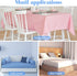 Morcheiong 2 Pack Bed Sheet Fasteners Straps Adjustable Bed Sheet Holder Bands with Sheet Clips for Bedding Stays Bedsheet Tie Downs - White...