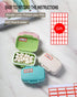 4 PC Pill Case 3 Removable Compartments Pill Box BPA-free,day pill organizer/3 times a day/AM-PM Travel Pill Organizer for Pocket or Purse storage...
